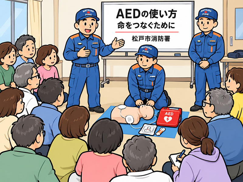 AED講習の様子